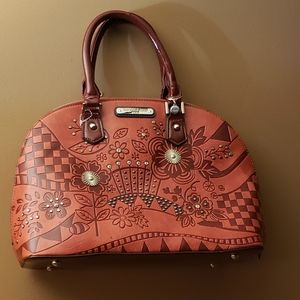 NWT Nicole Lee Red Crossbody Bag